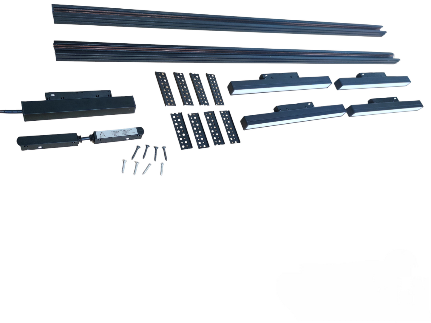 ILLUMIQ TERRA Magnetic Track Light 2 Meters 26mm  with 4pcs 12W LED Flood Track Light 220V Cool White 4000K