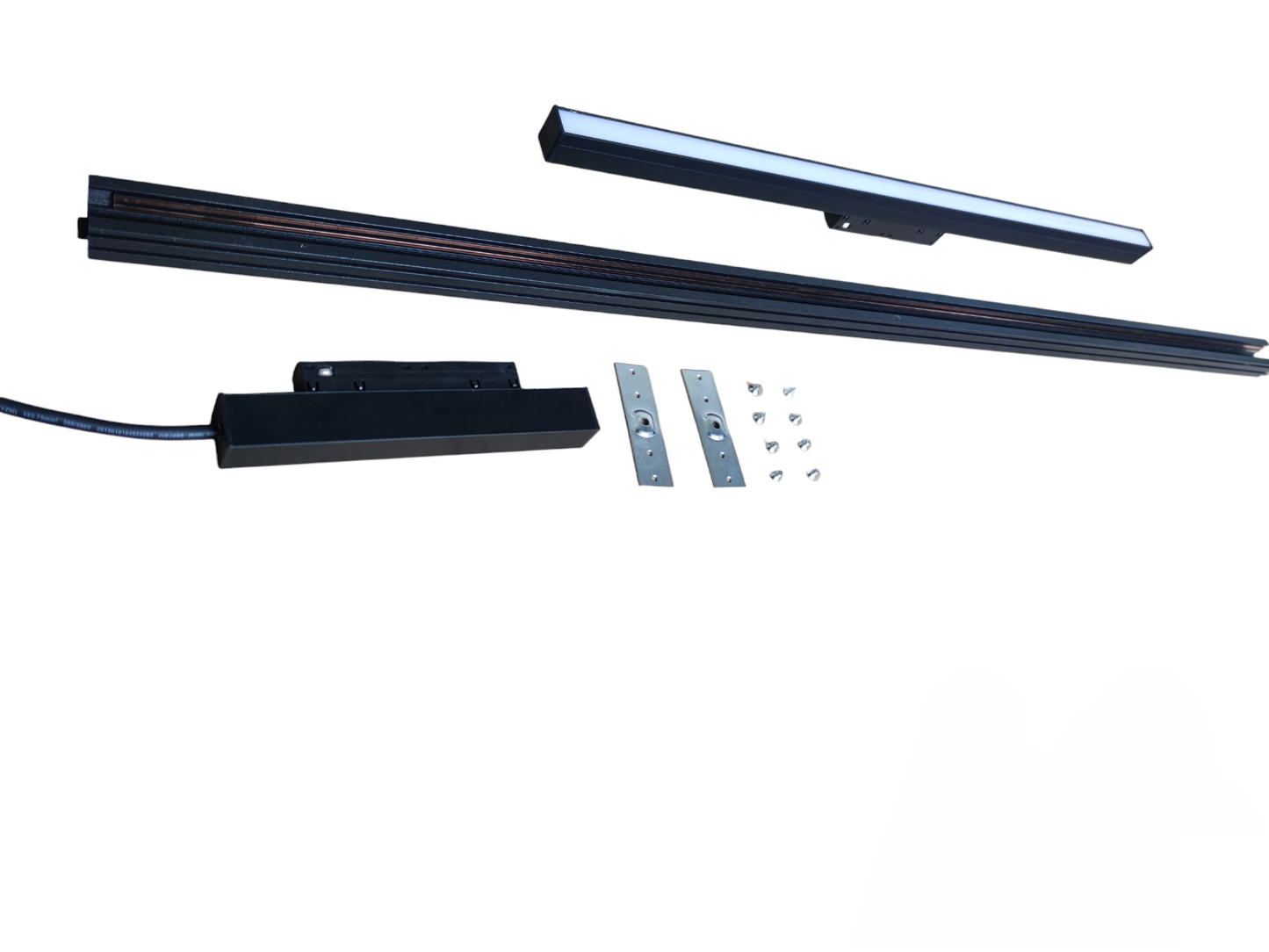 ILLUMIQ TERRA Magnetic Track Light 1 Meter 26mm with 1Pc 24W LED Flood Track Light 220V Warm White 3000K