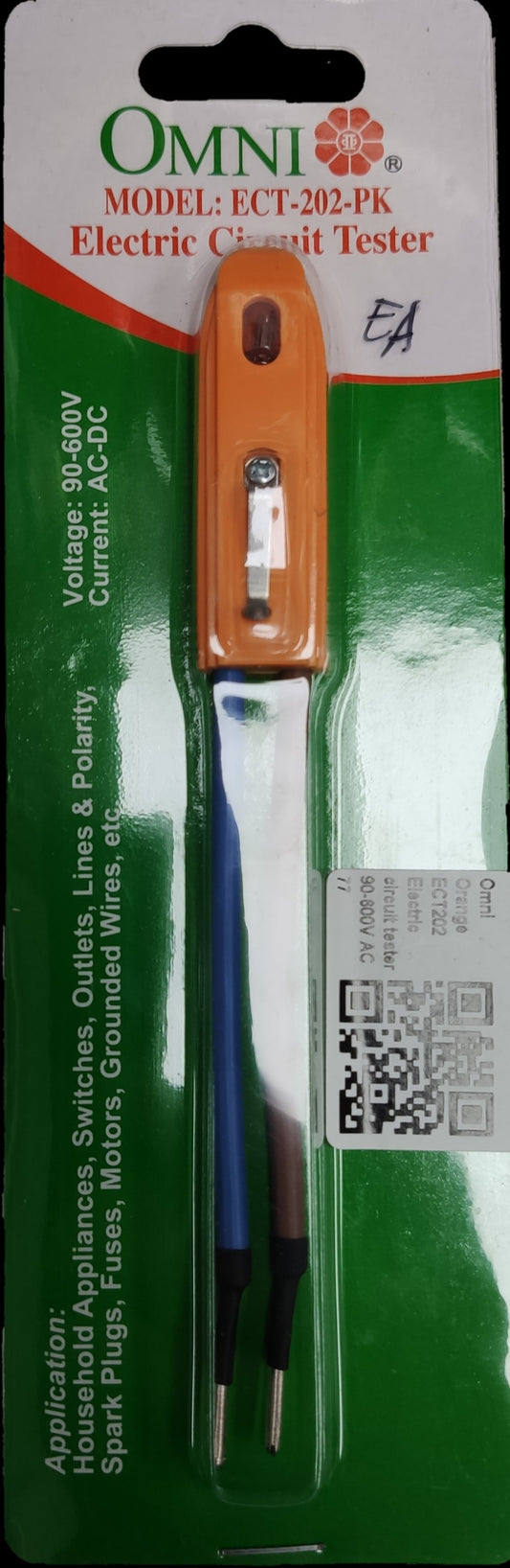 Omni Electric Circuit Tester, Test Lite, Line Tester, Test Light