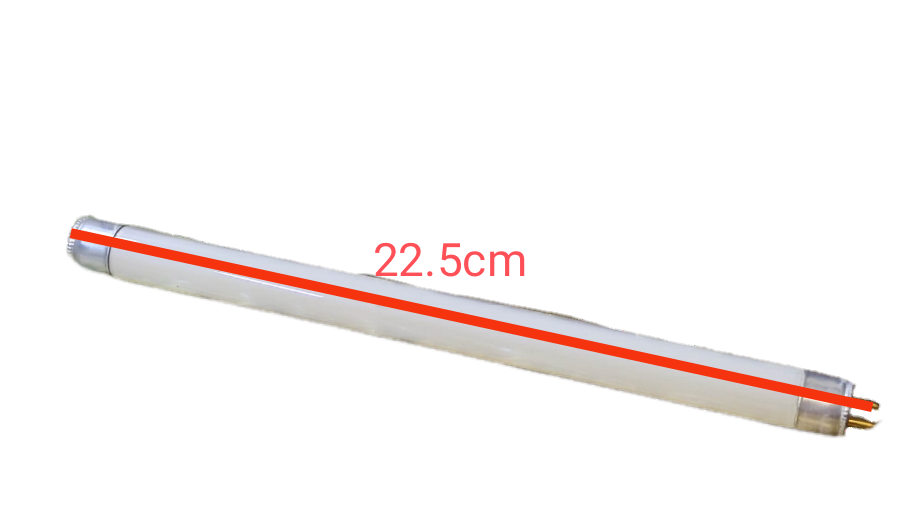 6W T5 UV fluorescent tube 22.5cm length white light tube from China