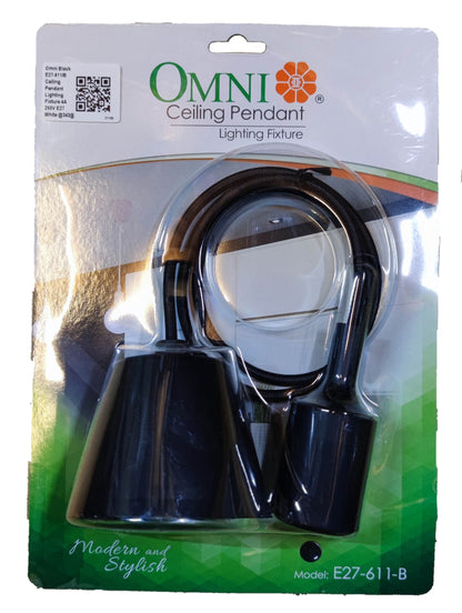 Omni Ceiling Hanging Fixture E27 4A 220V 880W E27-611, Ceiling Pendant Lighting Fixture