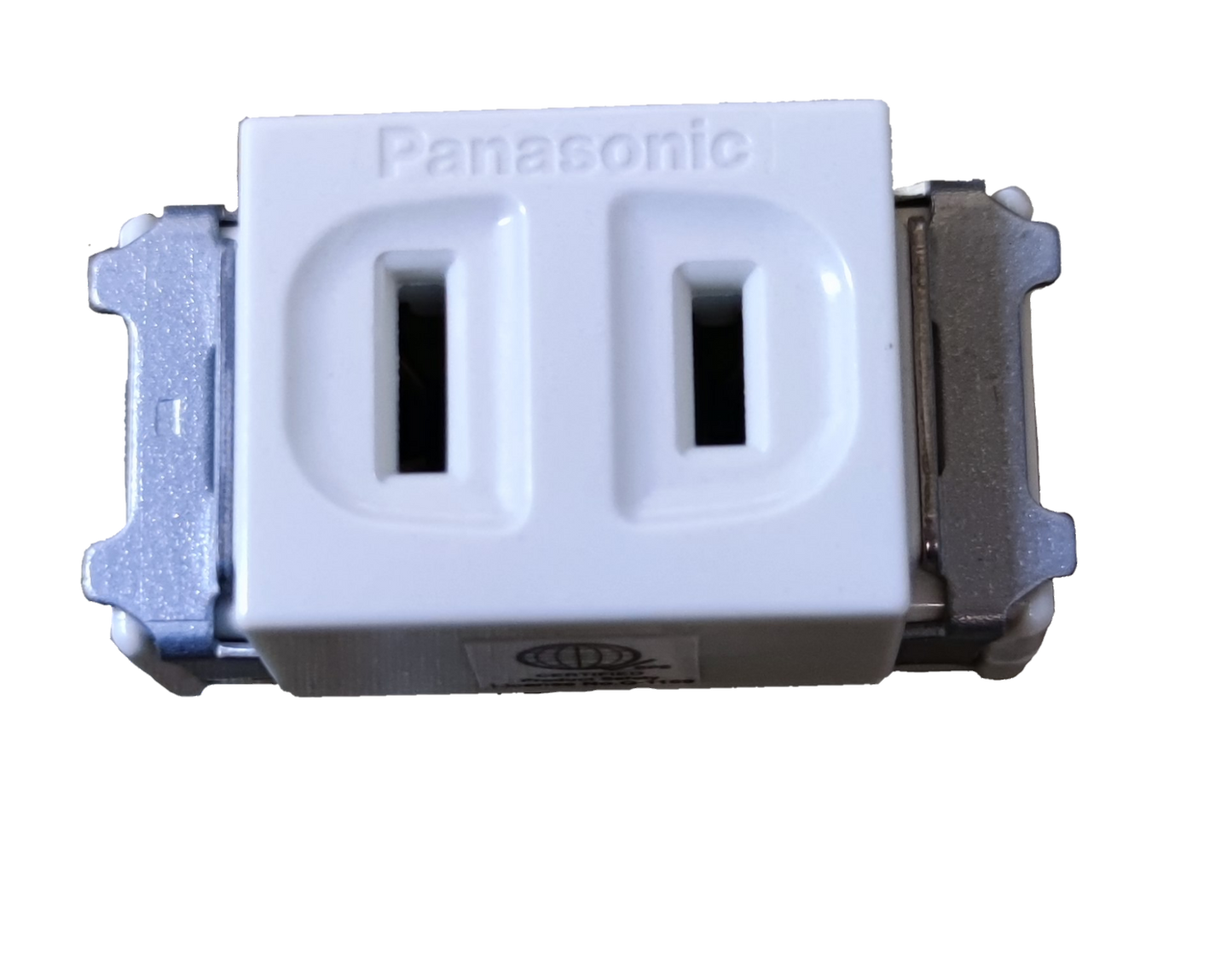 Panasonic Flat Pin Outlet Receptacle 10A 250V, Flat Pin Outlet Device Full Color Series, Flat Pin Receptacle Full Color Series WN1001-5