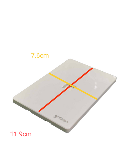 Grazen 1 Gang Telephone Outlet with Plate Cover Available in Black, White, Gray and Gold GW-016