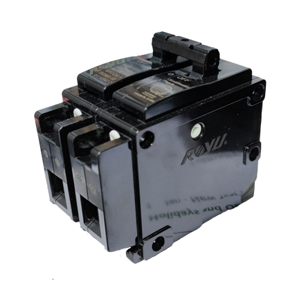 Royu 15A Circuit Breaker 2pole Plug In 6 KAIC 220V