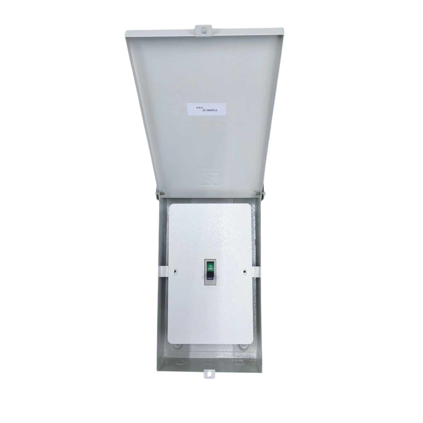 75A industrial circuit breaker outdoor in a weather-resistant enclosure for reliable outdoor use