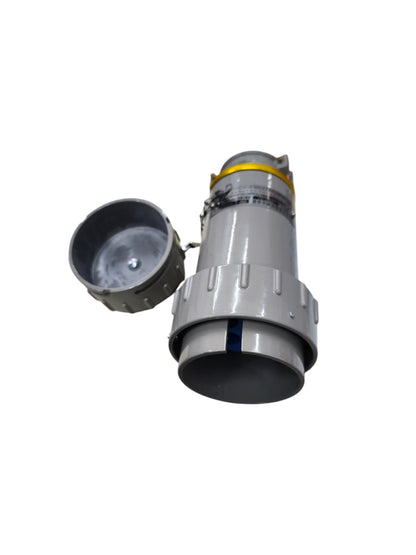 Grippes 200A Industrial Plug 3P+E Explosion Proof 500V AC Metal Casing IEC