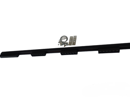 Magnetic Track Light 1 Meter with 3pcs 6W Grille Type Daylight 6500K with 100W Power Supply 220V ( ILLUMIQ TERRA) 26mm Track