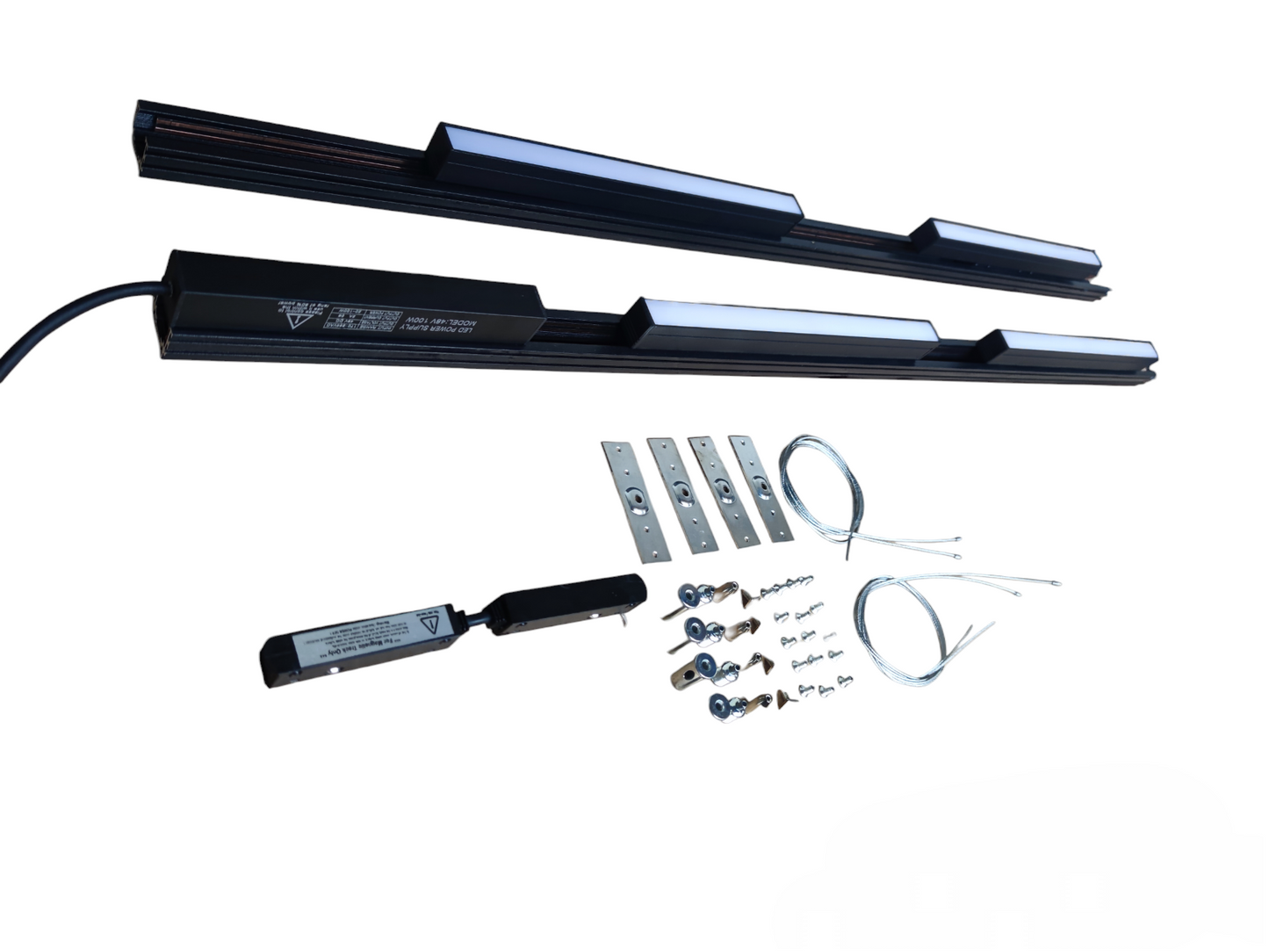 ILLUMIQ TERRA Magnetic Track Light 2 Meters 26mm  with 4pcs 12W LED Flood Track Light 220V Warm White 3000K