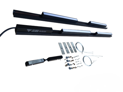 ILLUMIQ TERRA Magnetic Track Light 2 Meters 26mm  with 4pcs 12W LED Flood Track Light 220V Warm White 3000K