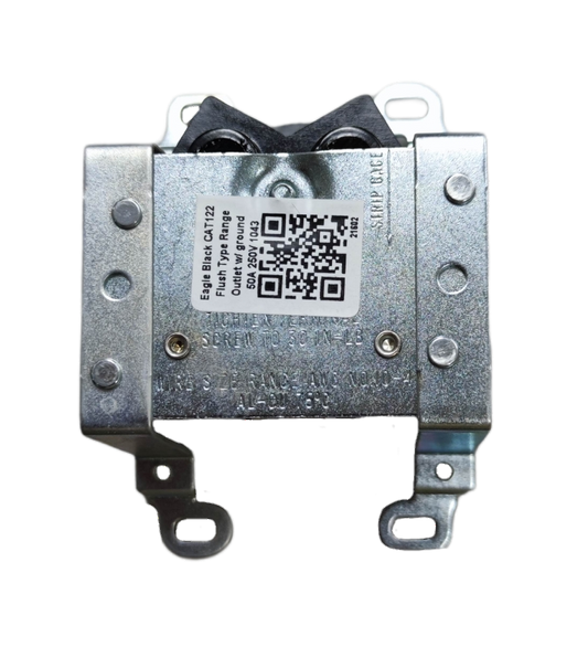 Eagle Range Outlet w/ Ground 50A 250V CAT122