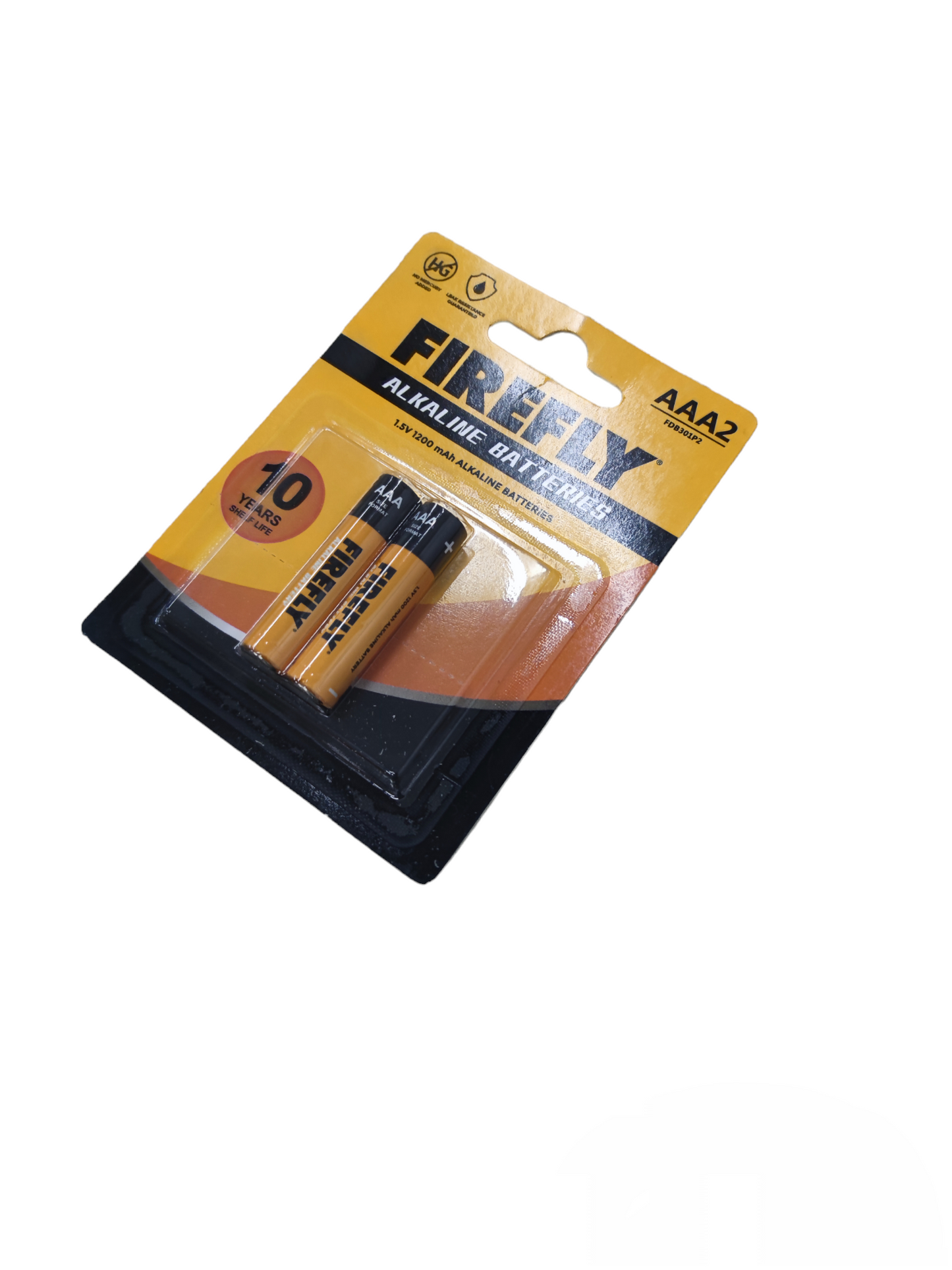 Firefly AAA Alkaline Batteries 1.5V 1200mAh FDB301P2