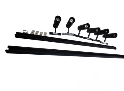 ILLUMIQ TERRA LED Magnetic Track Light 2 Meters 26mm with 6pcs 12W LED Spot Track Light 220V Cool White 4000K