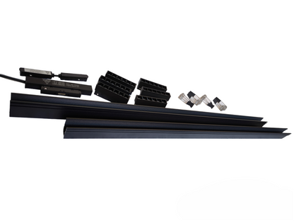 ILLUMIQ TERRA Magnetic Track Light 2 Meters 50mm with 6 pcs 6W Grille Track Light Daylight 6500K and Power Supply 100W 220V