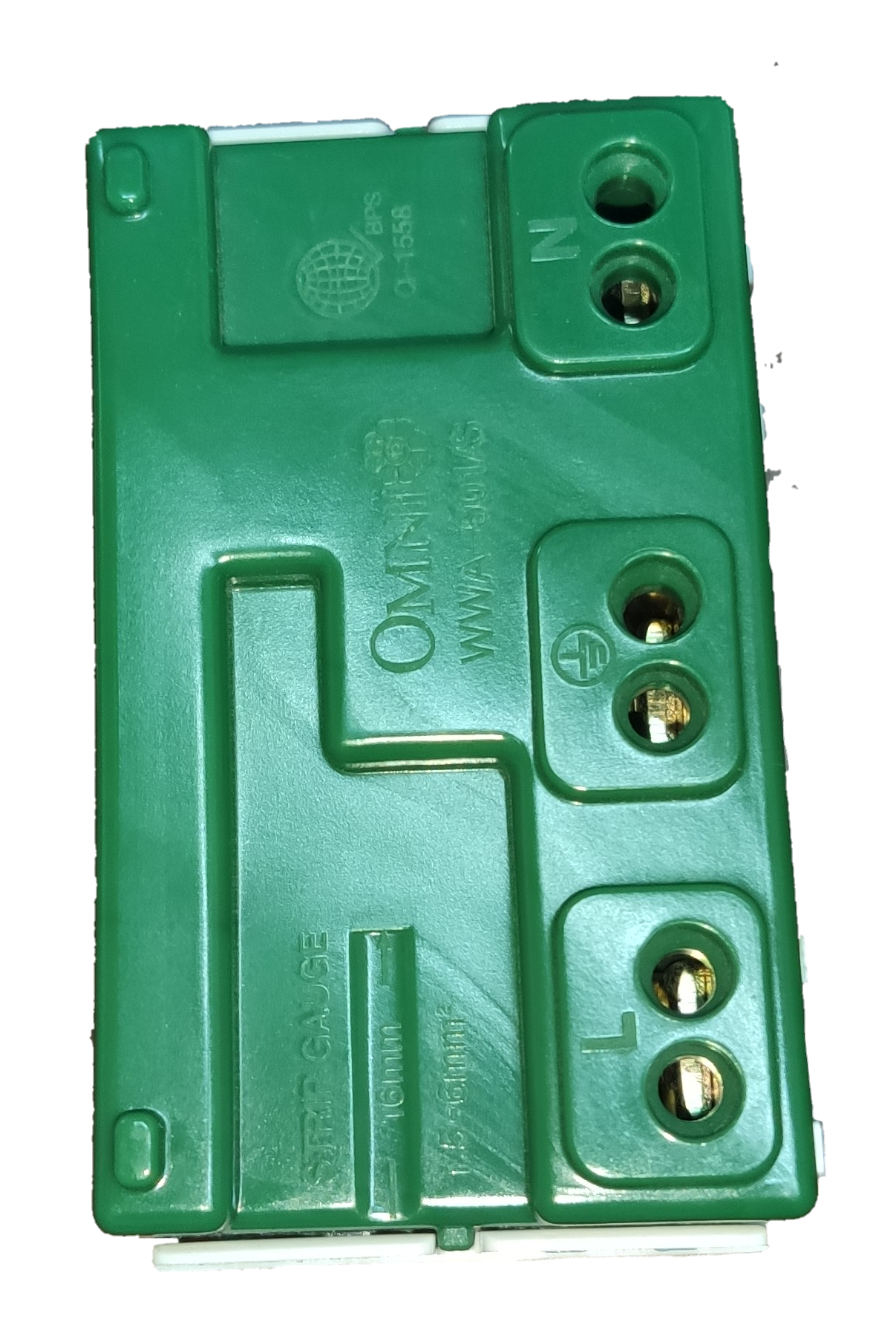 Omni Aircon Outlet Wide Series with Switch 20A 250V WWA-501/S