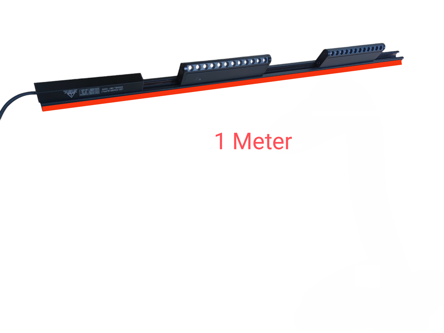 ILLUMIQ TERRA Magnetic Track Light 1 Meter 26mm 2pc 12W LED Rotary Grille Track Light 220V Daylight 6500K