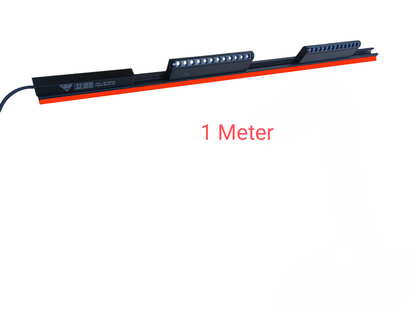 ILLUMIQ TERRA Magnetic Track Light 1 Meter 26mm 2pc 12W LED Rotary Grille Track Light 220V Daylight 6500K