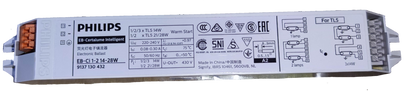 Philips Electronic Ballast 1x14W  2x14W  3x14W  1x28W 2x28W 1x21W 2x21W 220V, T-5 Ballast for 1/2/3 TL5 14W,  1/2 x TL5 21W/28W ( Philips) EB-Certalume Intelligent EB-Ci 1-2 14-28W