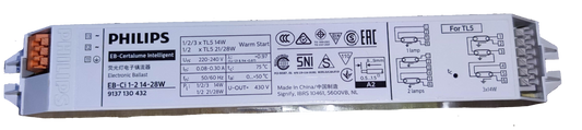 Philips Electronic Ballast 1x14W  2x14W  3x14W  1x28W 2x28W 1x21W 2x21W 220V, T-5 Ballast for 1/2/3 TL5 14W,  1/2 x TL5 21W/28W ( Philips) EB-Certalume Intelligent EB-Ci 1-2 14-28W