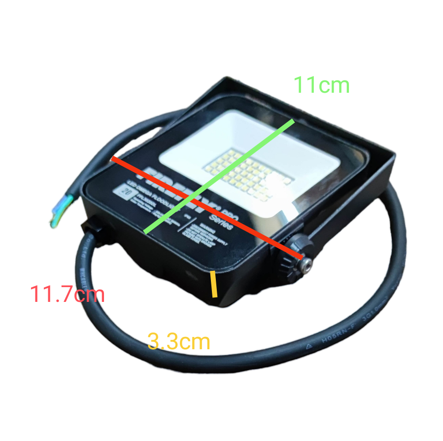 Firefly 20W LED Floodlight 220V Daylight 6500K FFL3020DL Omega Series Flood light