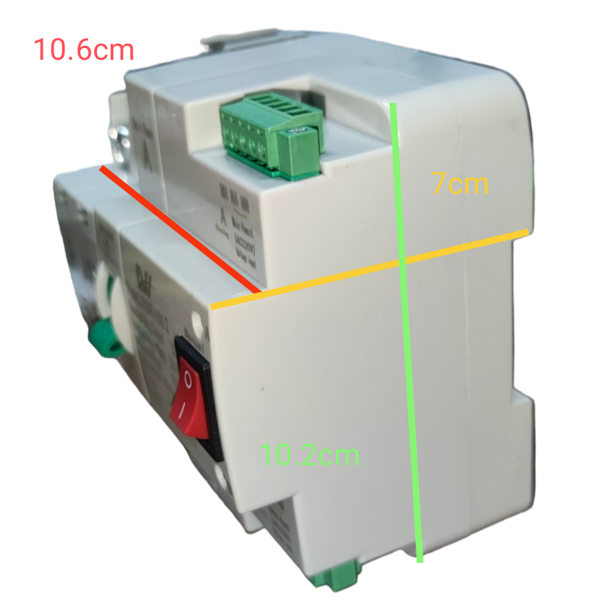 Grippes Automatic Transfer Switch 63A 2Pole Single Phase, ATS 63A 2P 220V