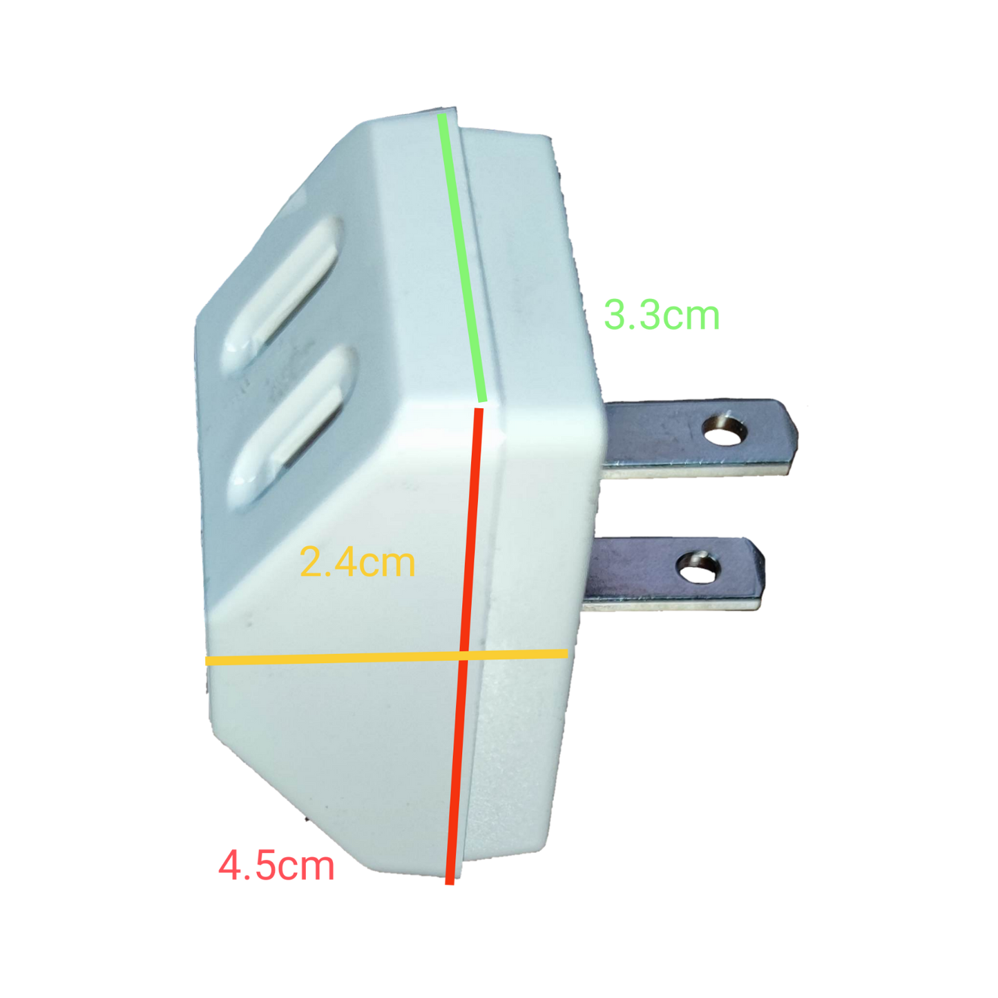 Omni Octopus Plug 1-2 Gang Adaptor Plug 10A 250V WDA-002