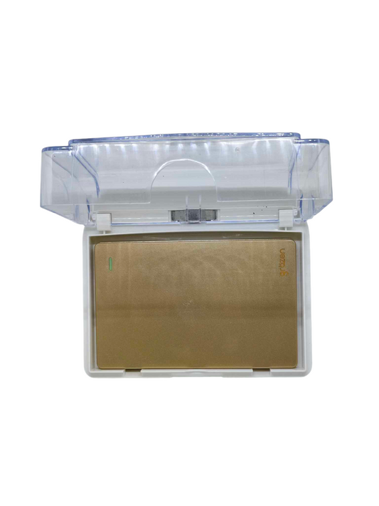 Grazen Weatherproof Cover with 1 Gang 3 Way Switch 16A 220V WC-019-W+GW-002