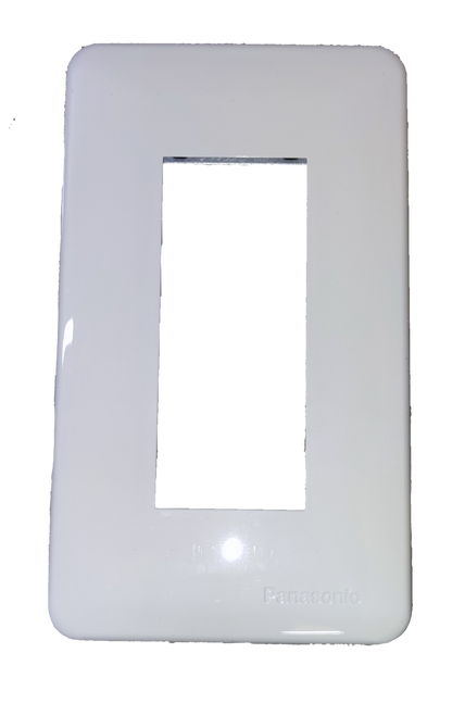 Panasonic 3 Gang Plate Full Color Series, 3 Gang Face Plate, 1 Gang 3 Device  WNF6203W-8