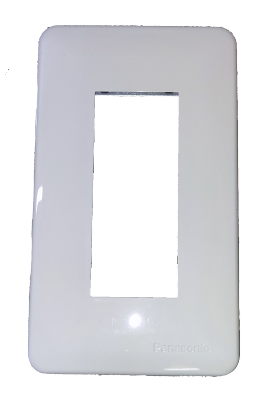 Panasonic 3 Gang Plate Full Color Series, 3 Gang Face Plate, 1 Gang 3 Device  WNF6203W-8
