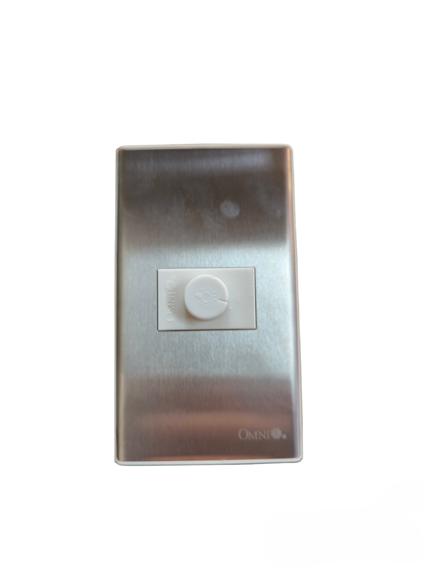 Omni 500W Dimmer Switch with Stainless Plate Cover WWP-110S+WDM-502