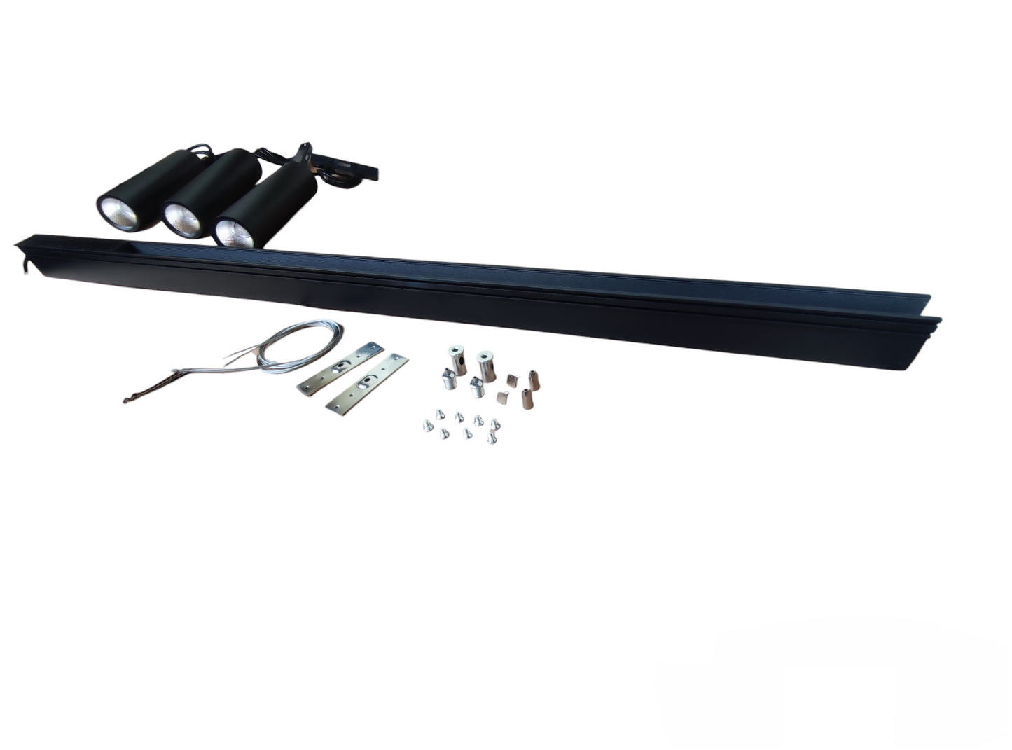 Magnetic Track Light 1 Meter 50mm with 3pcs 6W LED Pendant Track Light 220V Warm White 3000K ( ILLUMIQ TERRA)