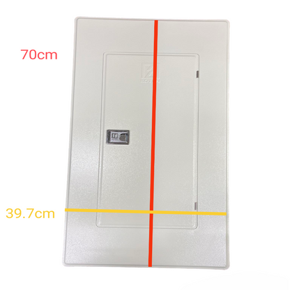 Koten & Taiyou Panel Board with 150A 2 Pole 250SPS Main with 8 Branches 2 Pole Circuit Breaker Bolt On