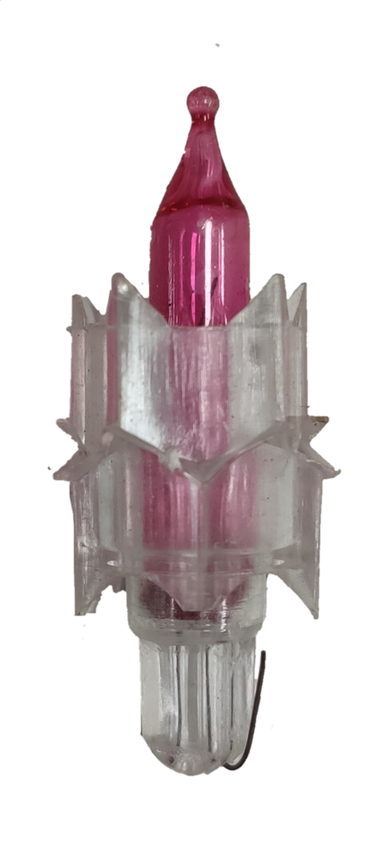 Denko Christmas Light Bulb with Socket 25 pcs + 10 Free for Warranty ( Diamond Socket), Starry Socket Design