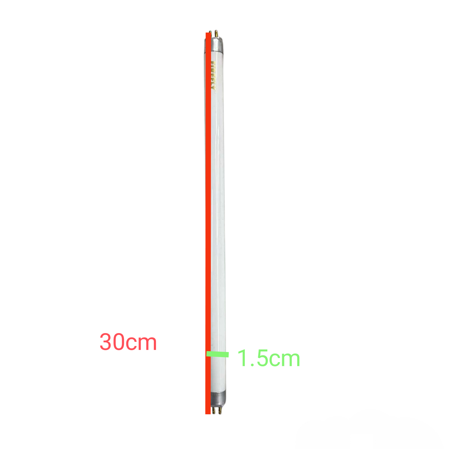 Firefly 8W T5 Fluorescent Tube Daylight 30 centimeter length one point five centimeter diameter replacement lamp