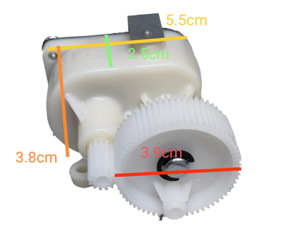 Electric Fan Gear Box Generic Type