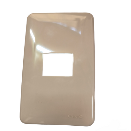Omni 1 Gang Plate Cover Classic WEP-101