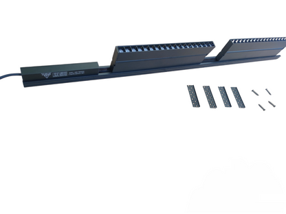 ILLUMIQ TERRA Magnetic Track Light 1 Meter 26mm with 2pc 18W LED Foldable Grille Track Light 220V Daylight 6500K