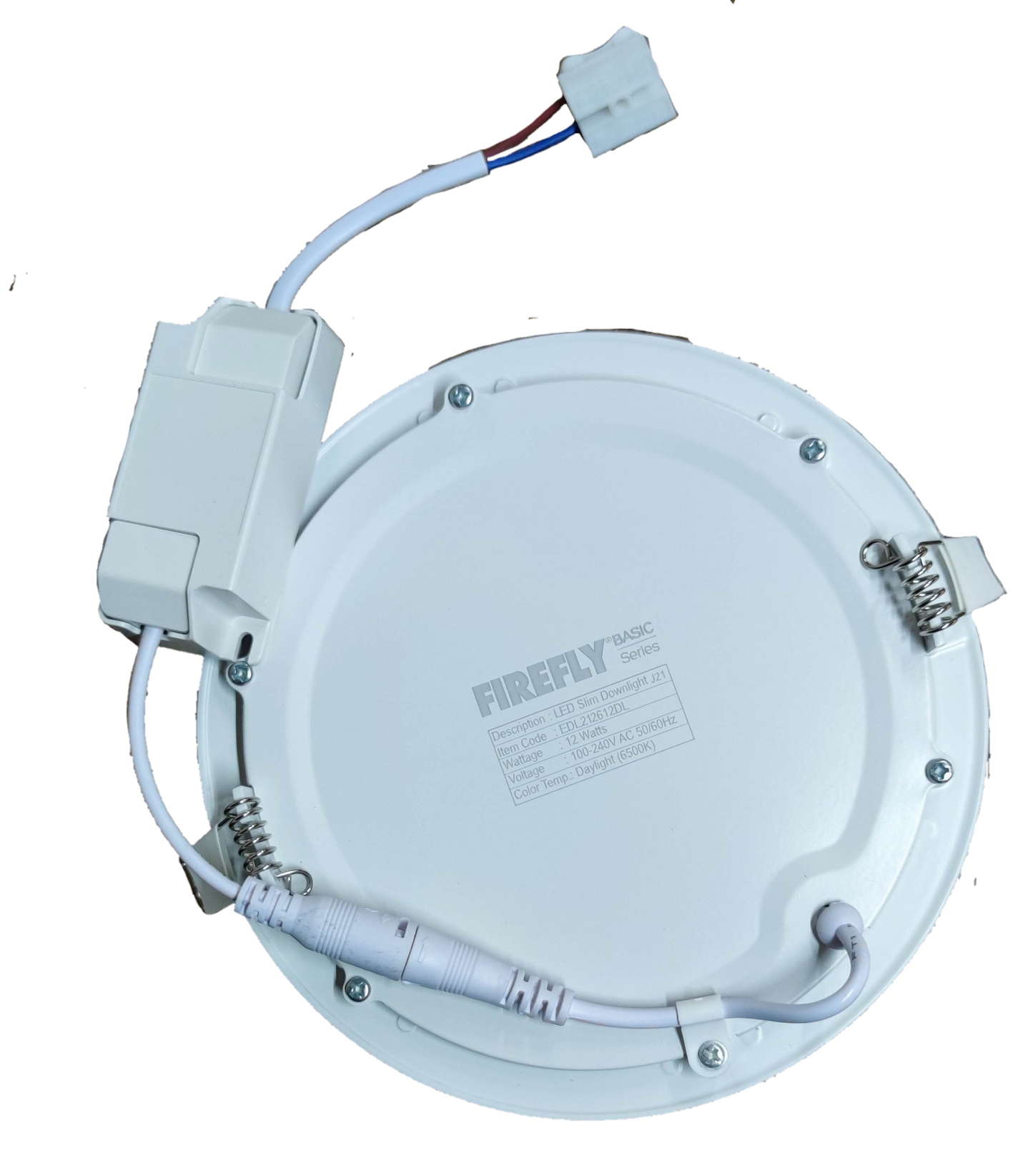 Firefly 12W LED Round Recessed Slim Downlight Daylight 220V