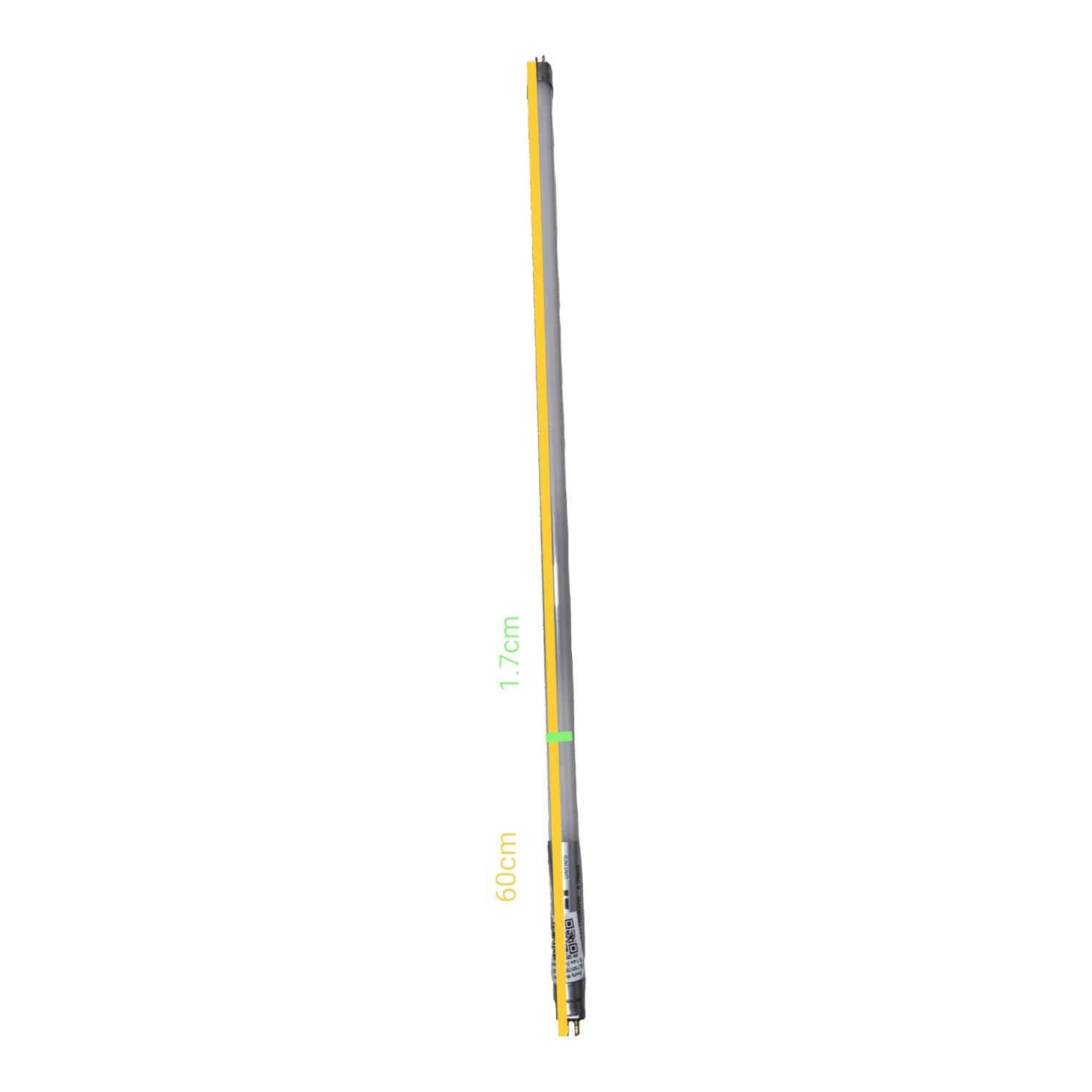 Firefly 8W LED T5 tube warm white showing slim design and 60cm length for efficient lighting