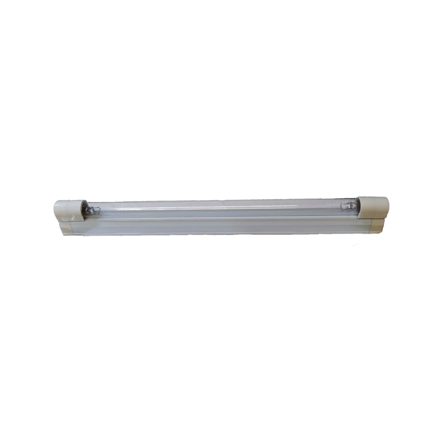Denko 8W UV-C germicidal lamp with fixture designed for effective sterilization and disinfection