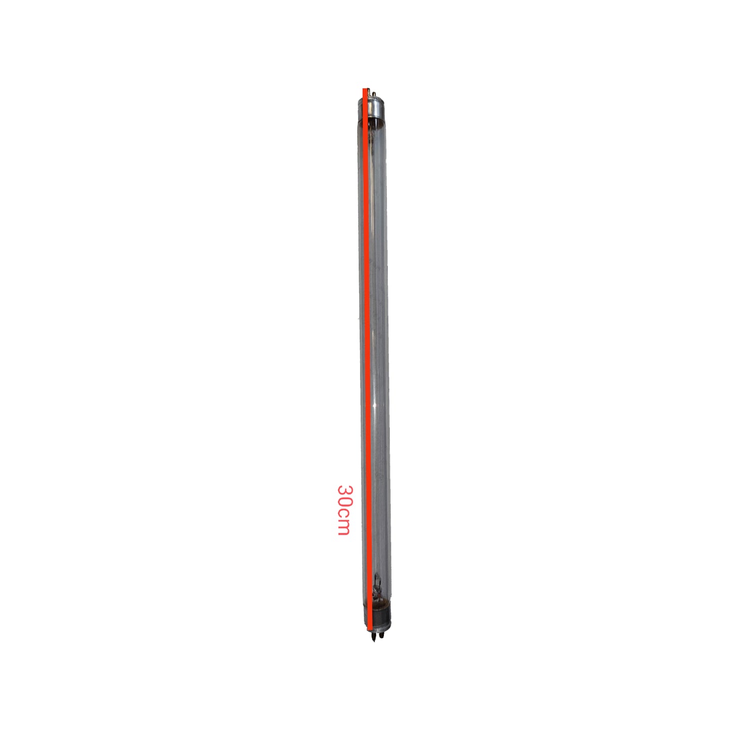Denko 8W UV-C germicidal tube, 30cm long, ideal for disinfection and sanitization purposes