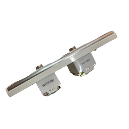 Omni 2 Gang Cable Outlet Wide Series WWP-112S+(WWV-301x2)