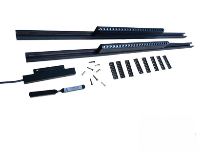 ILLUMIQ TERRA Magnetic Track Light 2 Meters 26mm with 4pcs 12W LED Rotary Grille Track Light 220V Daylight 6500K