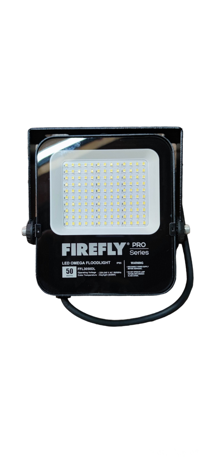 Firefly 50W LED Floodlight 220V Daylight 6500K FFL3050DL Omega Series Flood light