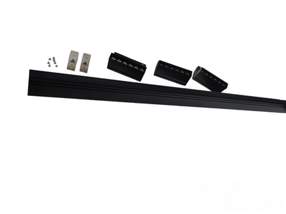 ILLUMIQ TERRA Magnetic Track Light 1 Meter 50mm with 3pcs 6W LED Foldable Grille Track Light Daylight 6500K 220V