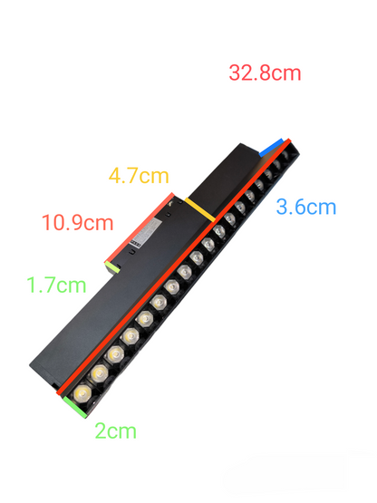 ILLUMIQ TERRA 18W LED Grilled Flood Track Light 48V (4000K)