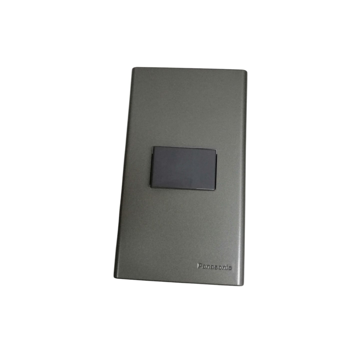 Panasonic 1 Gang 3 Way Switch with Plate Cover 16A 250V Metallic Gray WEG6801MH-1/WEG5002HK-5