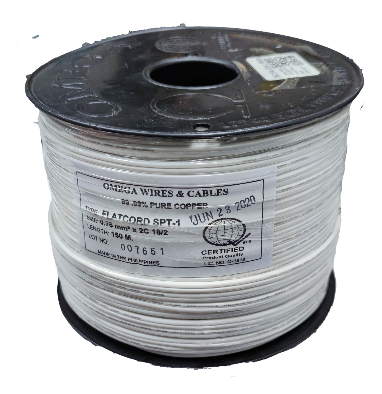 Omega Flat Cord 1 Roll 150 meters per Roll