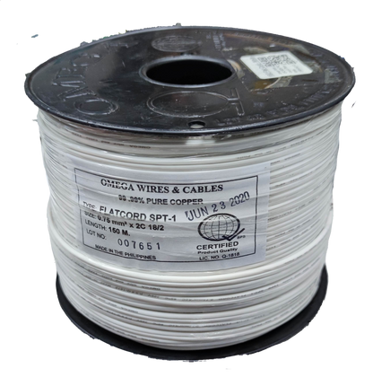 Omega Flat Cord 1 Roll 150 meters per Roll