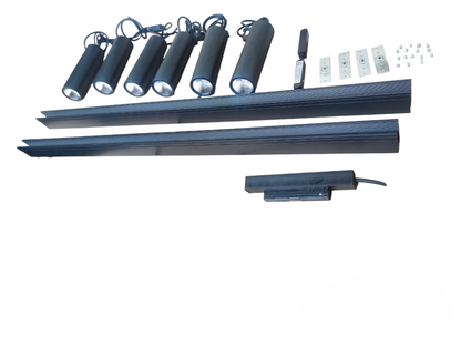 ILLUMIQ TERRA Magnetic Track Light 2 Meters 50mm with 6pcs 6W LED Pendant Track Light 220V Cool White 4000K