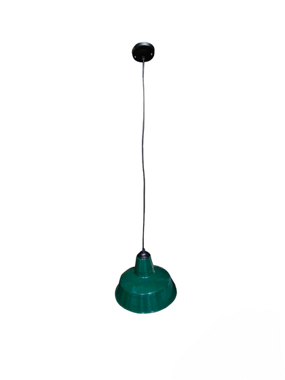 Pendant Light Fixture E27 4A 250V with Reflector Deep Type Available in 16 inches, 14 inches and 12 Inches, Hanging Fixture E27